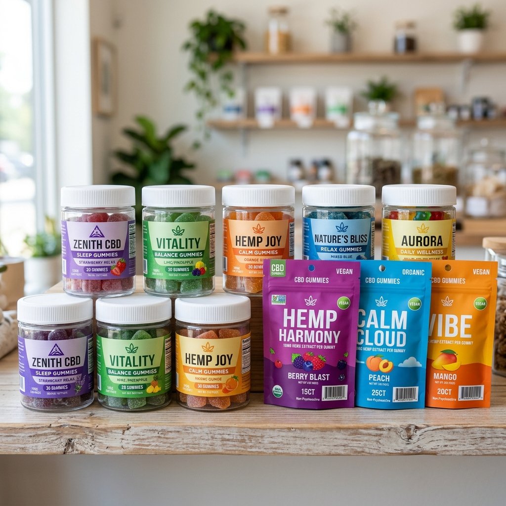 CBD gummies near me at Edmond CBD store